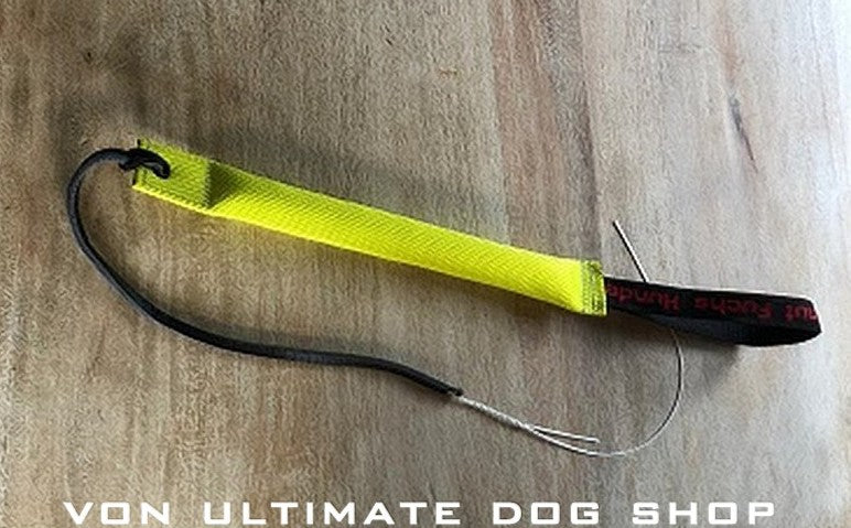 Knut Anddog Knut Fuchs Bite Tug with Leather Fall and Popper